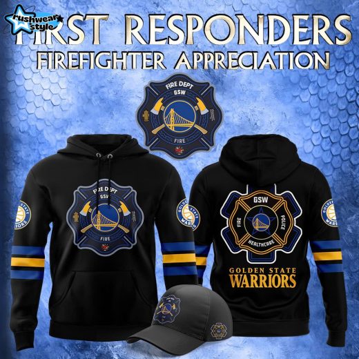 Golden State Warriors Firefighter Appreciation Night 2024 Premium Tee Hoodie