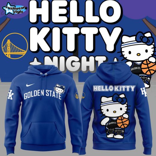 Golden State Warriors x Hello Kitty 2024 Limited Edition Hoodie