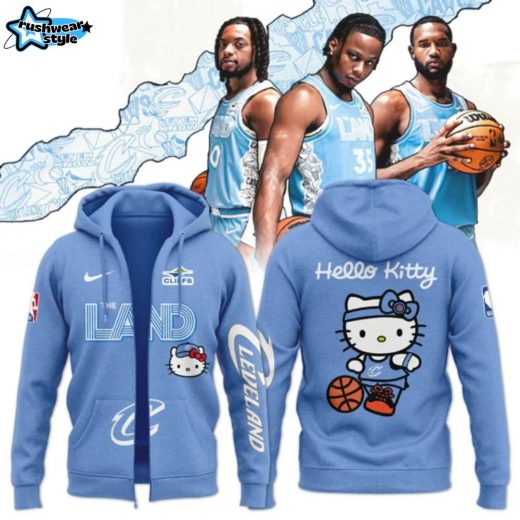 Hello Kitty x Cleveland Cavaliers Nike Limited Nike Zip hoodie