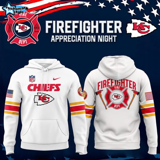 Kansas City Chiefs x 2024 Firefighter Appreciation Night Premium Limited Hoodie