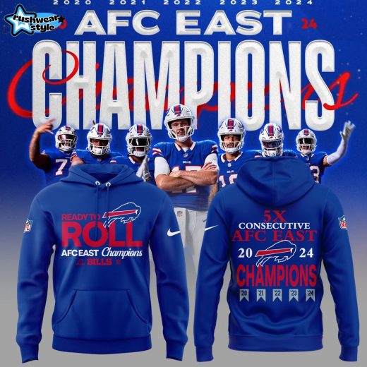 Limited Edition Buffalo Bills AFC East Champions Hoodie