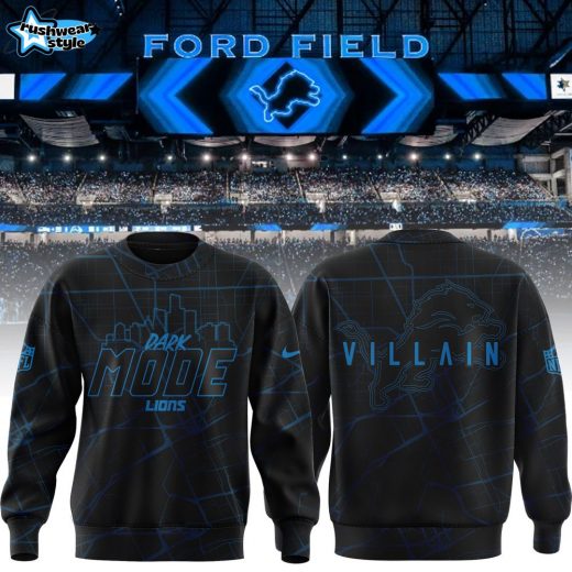 Limited Edition Detroit Lions Back in black Sweat 2024