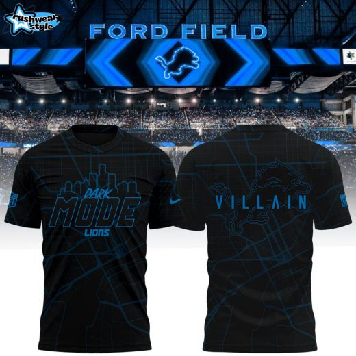 Limited Edition Detroit Lions Back in black Tshirt 2024