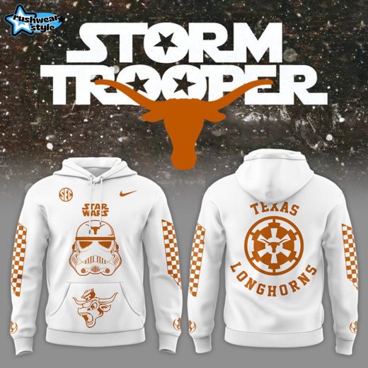 Limited Edition Texas Longhorns Football x Star Wars Hoodie 2024