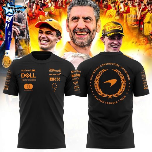 McLaren Formula One Team 2024 Champions Shirt Version Three