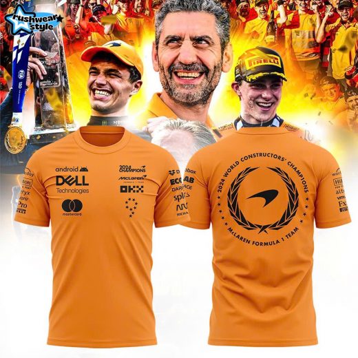 McLaren Formula One Team 2024 Champions Shirt Version Two