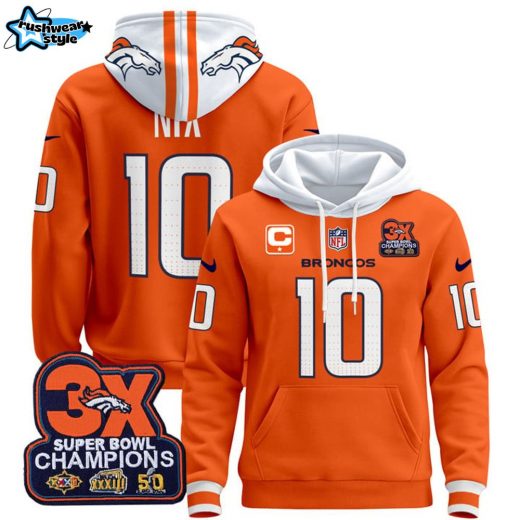 Men’s Denver Broncos 2024 Pullover Hoodie