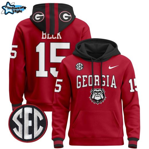 Men’s Georgia Bulldogs 2024 Pullover Hoodie V2