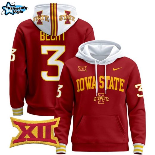 Men’s Iowa State Cyclones 2024 Pullover Hoodie V2 – All Stitched