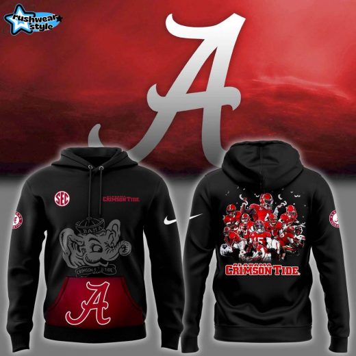 Men’s Nike Alabama Crimson Tide 2024 Roll Tide “STATE OF MIND” Premium Limited Pullover Hoodie