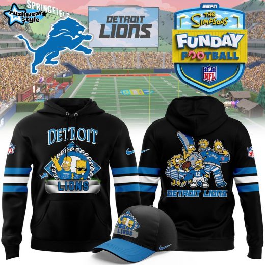 Men’s Nike Detroit Lions 2024 Simpson Funday Football Pullover Hoodie