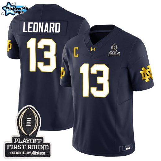 Men’s Notre Dame Fighting Irish CFP First Round Patch Vapor Limited Jersey