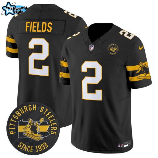 Men’s Pittsburgh Steelers Throwback 1933 Patch Vapor Limited Jersey