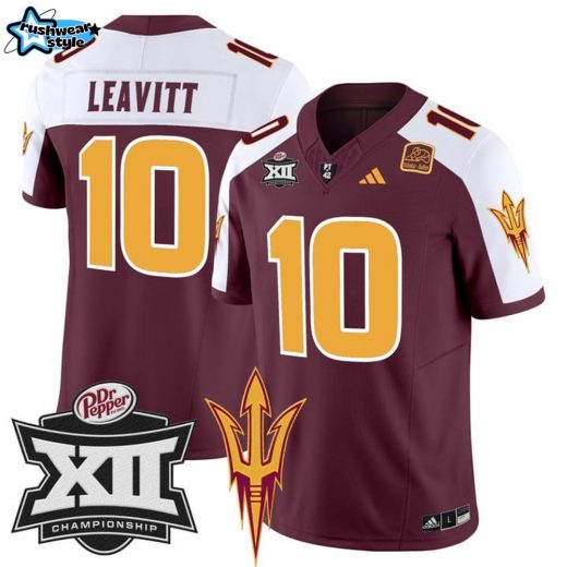 Men’s Sun Devils 2024 Big 12 Championship Patch Vapor Limited Jersey