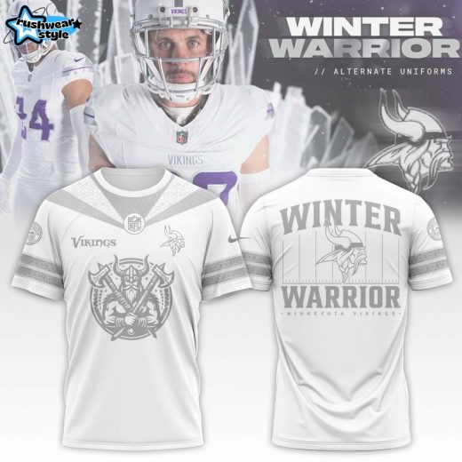 Minnesota Vikings 2024 Winter Warrior TShirt Limited Editions