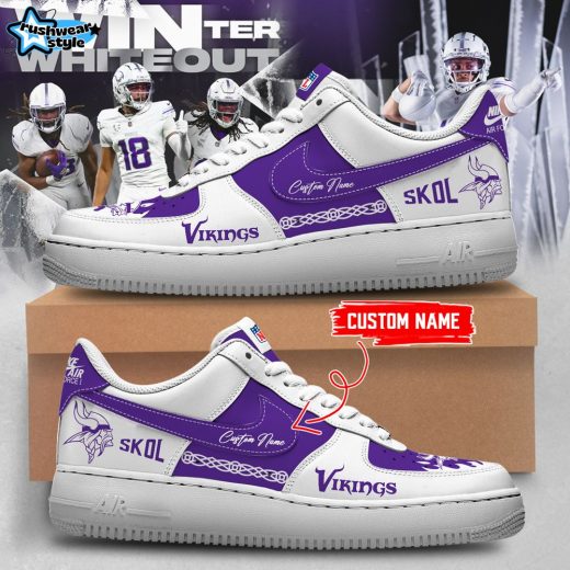 Minnesota Vikings New Personalized Shoes 2025 LIMITED EDITION