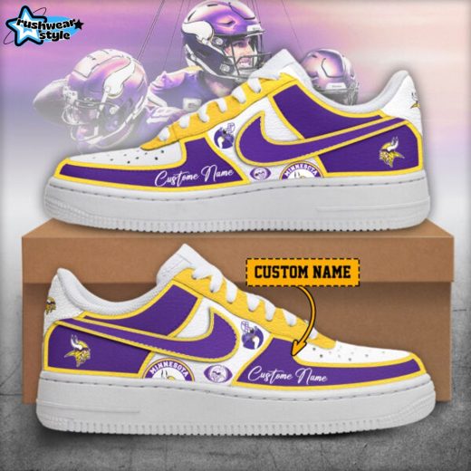 Minnesota Vikings – Nike Air Force 1 shoes