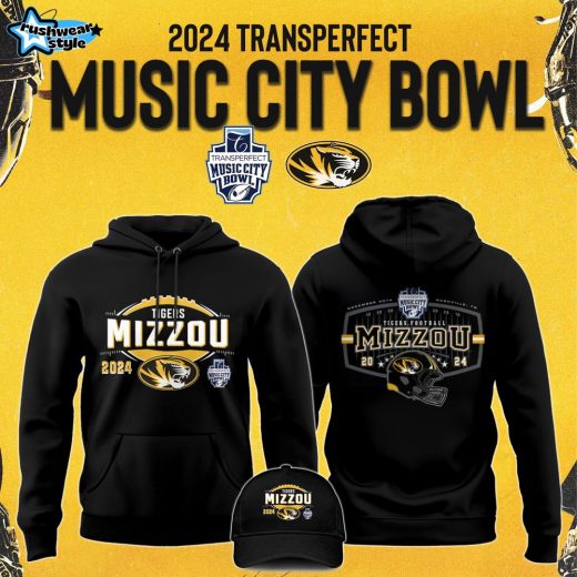 Mizzou Football 2024 TransPerfect Music City Bowl Hoodie V2