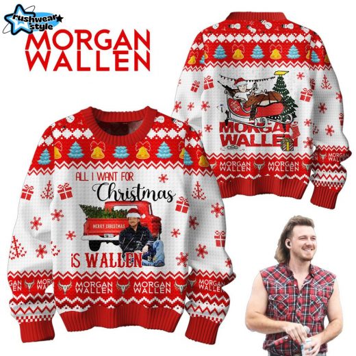 Morgan Wallen CHRISTMAS SWEATER