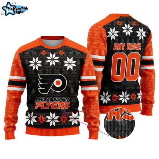 NHL Philadelphia Flyers Special Ugly Sweater For Christmas