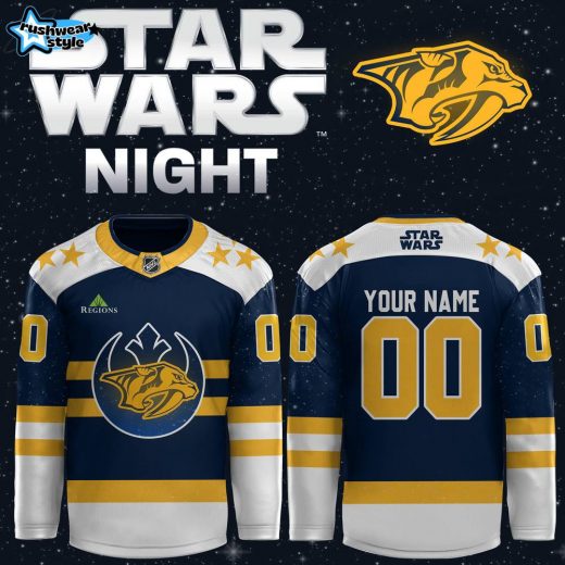 Nashville Predators x Star Wars Night 2024 Custom Jersey