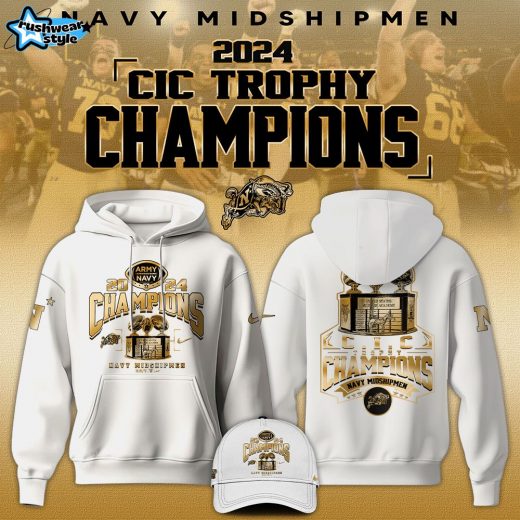 Navy Midshipmen 2024 Champions Hoodie Limited Editions