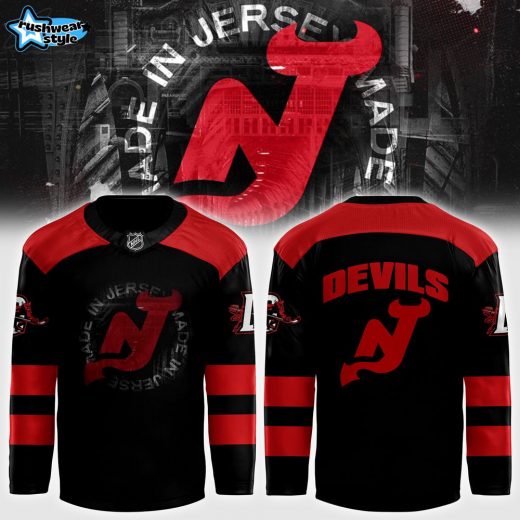 New Jersey Devils 2024 Made in Jersey Limited Edition Jersey