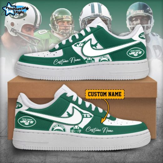 New York Jets – Nike Air Force 1 shoes