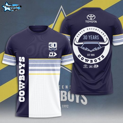 North Queensland Cowboys 3D T-Shirt