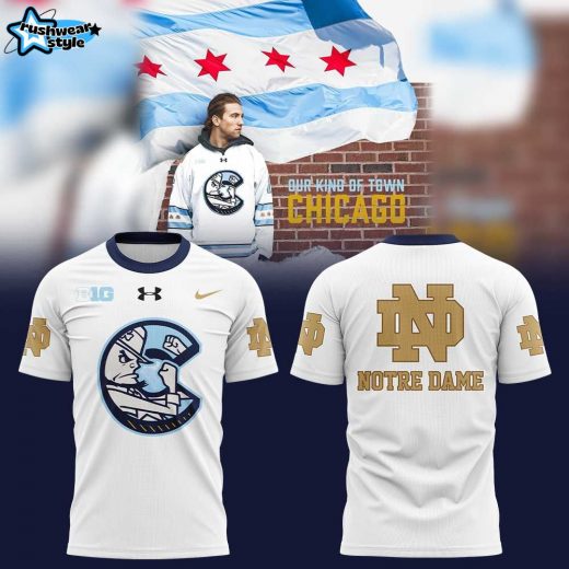 Notre Dame Hockey Frozen Confines Uniform Tshirt