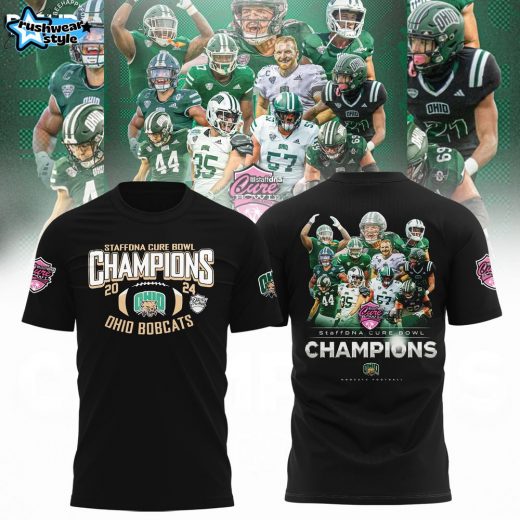 OHIO BOBCATS StaffDNA CURE BOWL CHAMPIONS Shirt