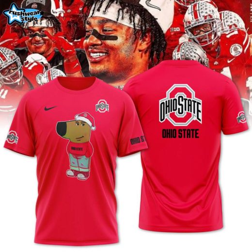 Ohio State Buckeyes Just Some Chill Guys Tee Red