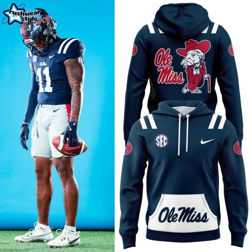 Ole Miss Football Traditional Uniforms Hoodie 2024