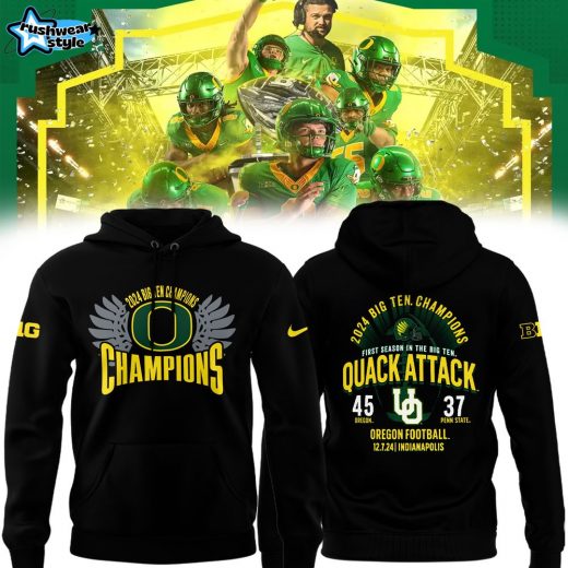 Oregon Ducks Champions Special Edition Hoodie Version 2