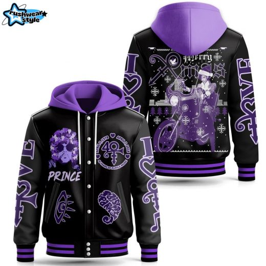 PRCE Hooded Baseball Jacket