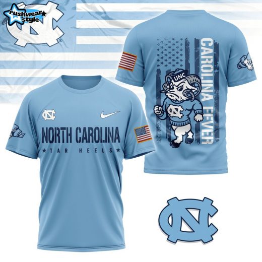 PREMIUM 3D UNC SHIRT