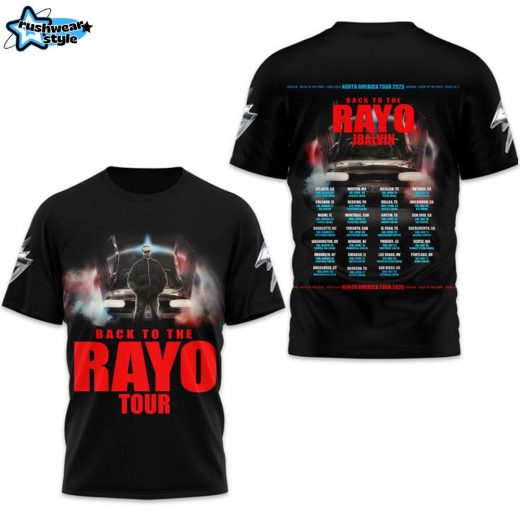 PREMIUM J Balvin Back to the RAYO Tour 3D SHIRT