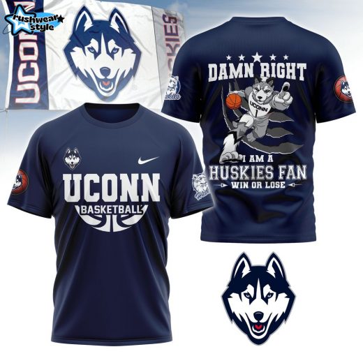 PREMIUM uconn men’s basketball 3D SHIRT