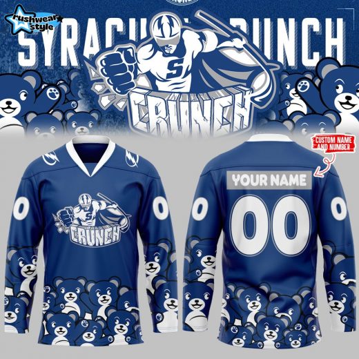 Personalization Syracuse Crunch Jersey 2024 V2