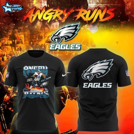 Philadelphia Eagles Angry Runs Premium T-Shirt 2024