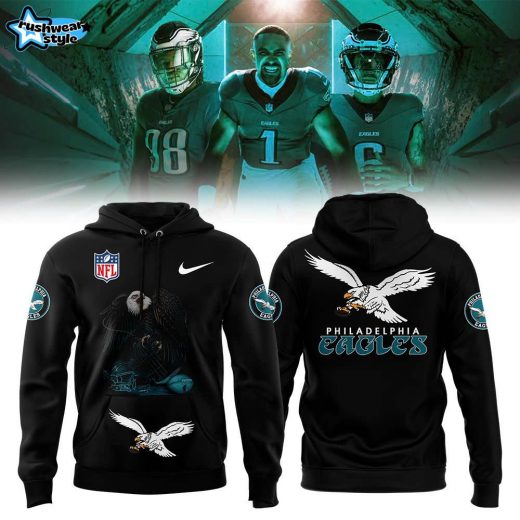 Philadelphia Eagles Fearless Strike Premium Pullover Hoodie 2024