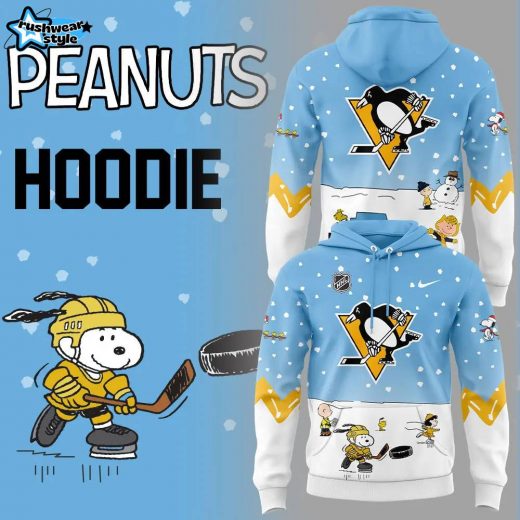 Pittsburgh Penguins Peanuts & Snoopy Night Nike Hoodie