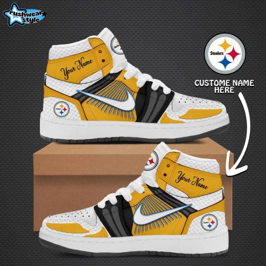 Pittsburgh Steelers Nike Limited AJ1 Shoes