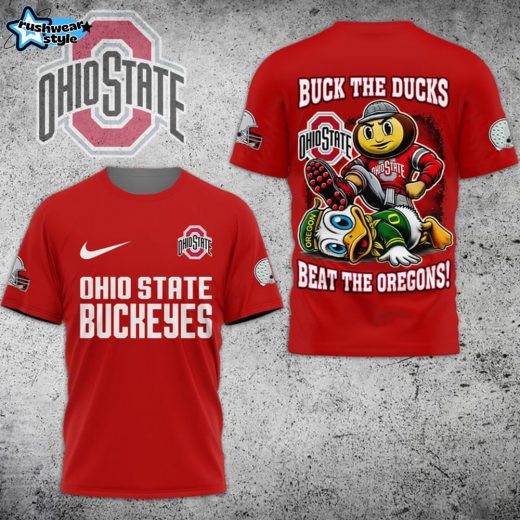 Premium Ohio State Buckeyes  Buck the Ducks Beat the Oregons T-shirt