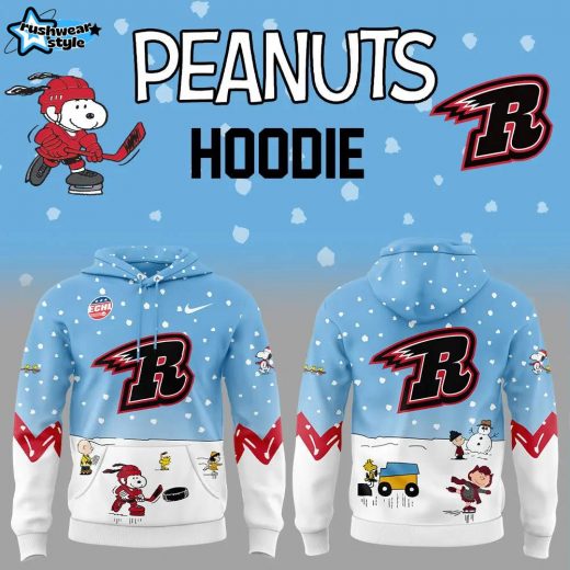 Rapid City Rush Peanuts and Snoopy Nike Hoodie