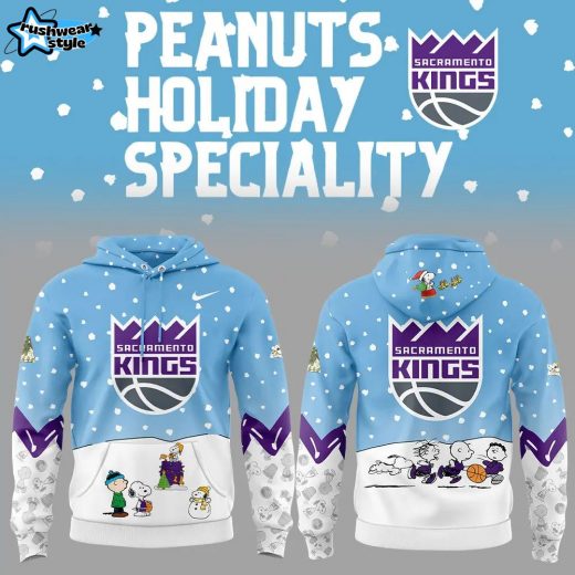 Sacramento Kings Peanuts & Snoopy Nike Hoodie