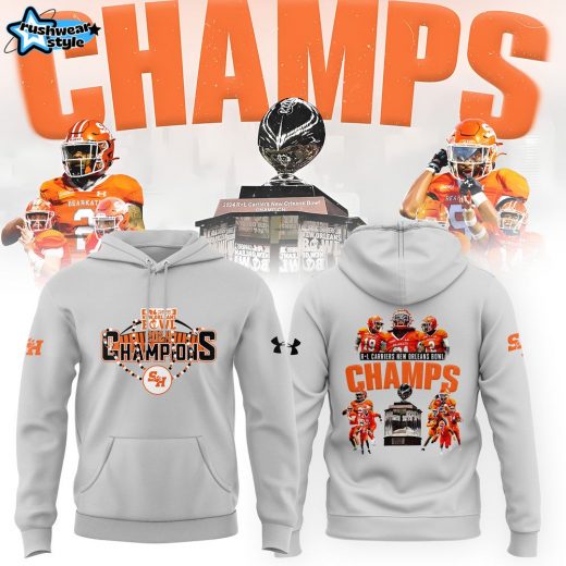 Sam Houston Football champions R+L Carriers New Orleans Bowl Hoodie