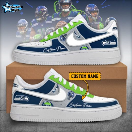 Seattle Seahawks – Nike Air Force 1 shoes