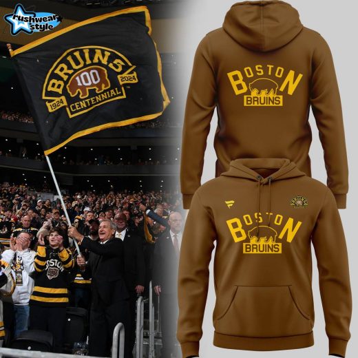 Special 100th Year Boston Bruins Hoodie