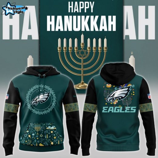 Special Happy Hanukkah Philadelphia Eagles Hoodie